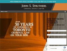 Tablet Screenshot of johnstruthers.com